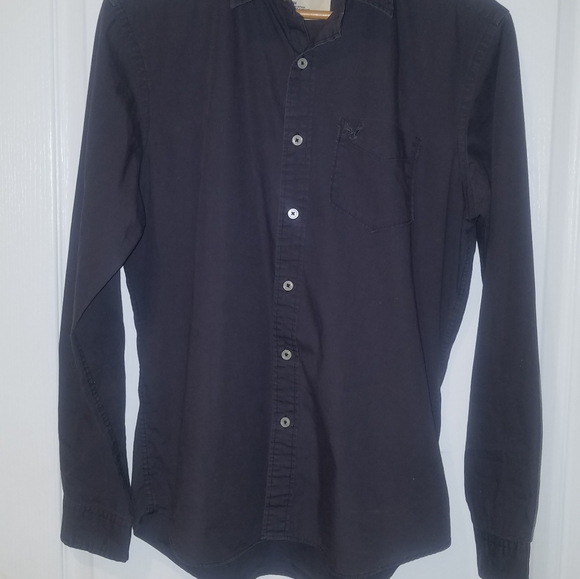 American Eagle Athleric Fit Dress Shirt - Picture 3 of 4